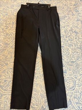 Calvin Klein Black Men's Dress Pants — Straight Leg